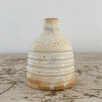 Michelle Hartney Striped Ceramic Candle Holder