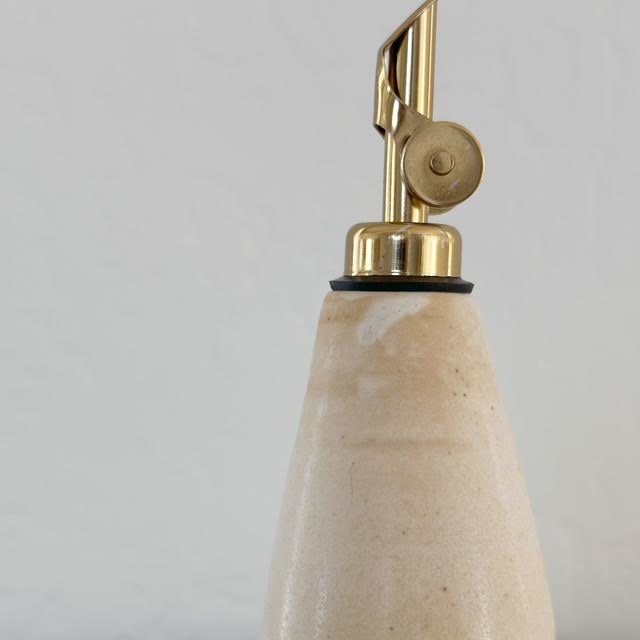 Michelle Hartney Olive Oil Dispenser, Cream