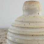 Michelle Hartney Striped Ceramic Candle Holder