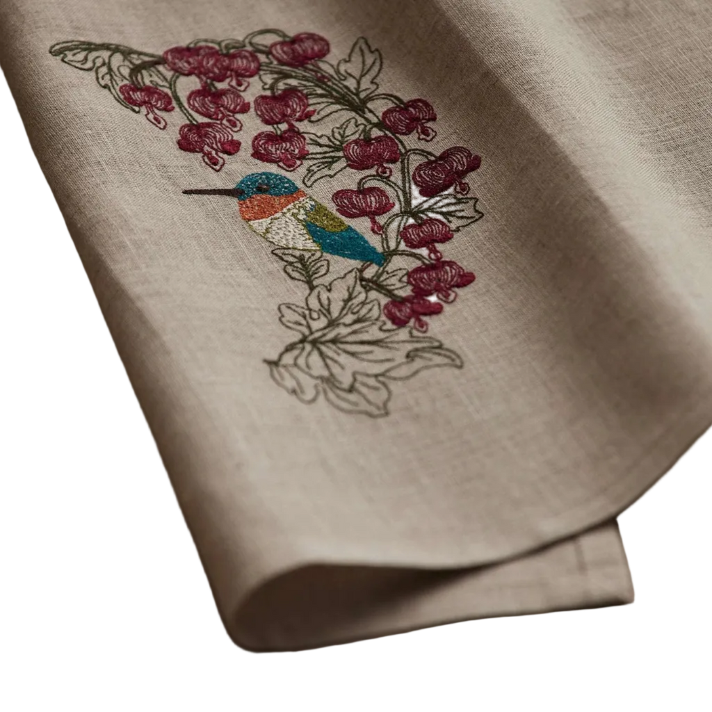 Hummingbird Tea Towel