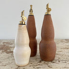 Michelle Hartney Olive Oil Dispenser, Cream