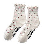 Le Bon Ruffle Crew Sock