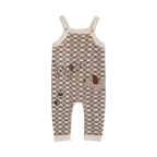 Check Knit Dog Overall