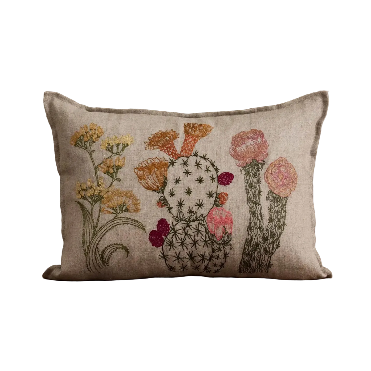 Blooming Cacti Pillow