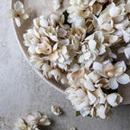 Faux Morning Mist Hydrangea Stem