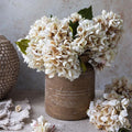 Faux Morning Mist Hydrangea Stem