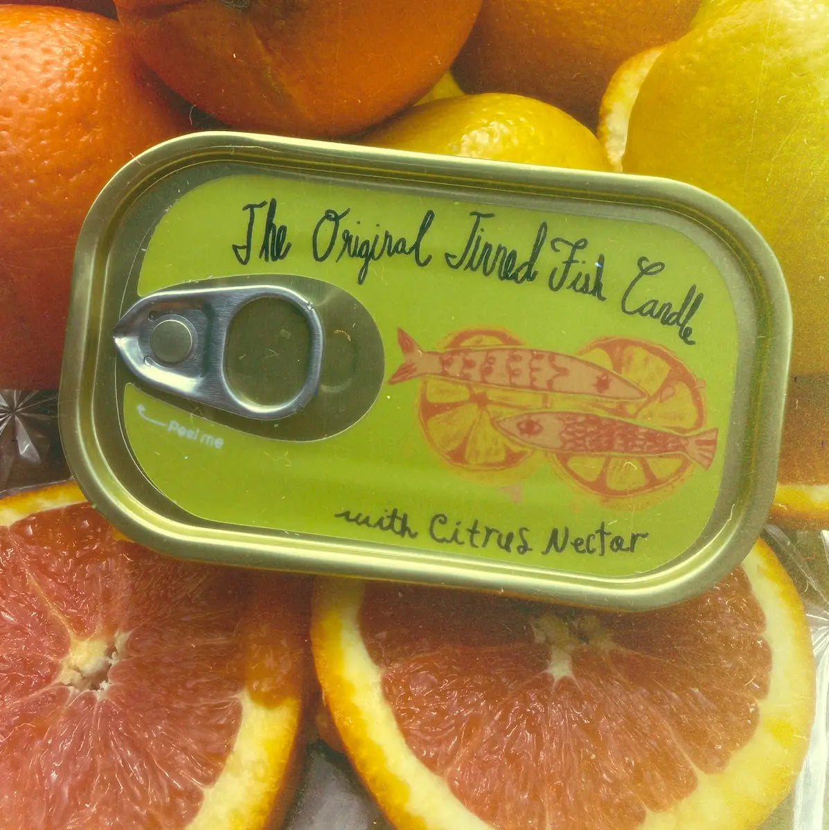 The Original Tinned Fish Candle, Citrus Nectar