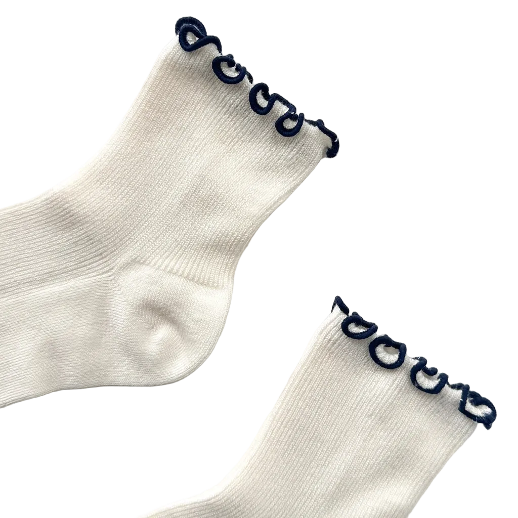 The Petite Ruffled Sock