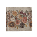 Embroidered Blossoms Table Runner