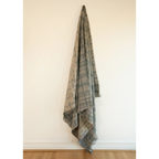 Over-Dyed Linen Throw