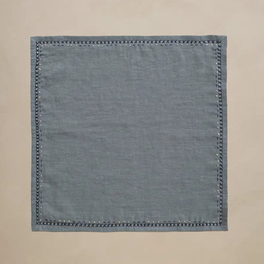 Linen Boho Napkin, Set of 2