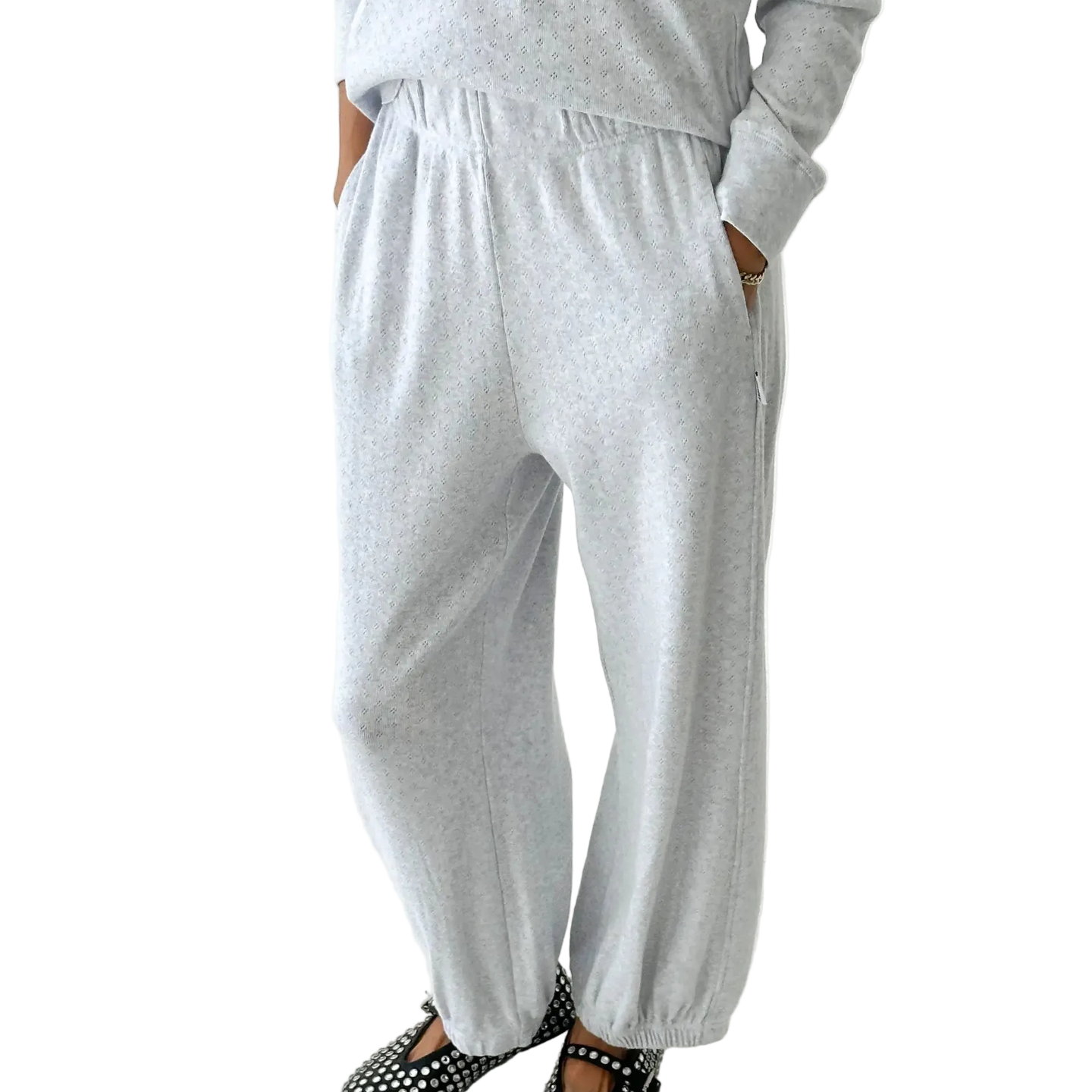 Le Bon Pointelle Balloon Pant