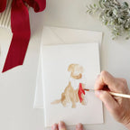 Festive Friends Paintable Notecards