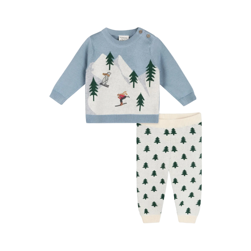 Ski Knit Pullover Set