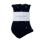 Le Bon Ruffle Crew Sock