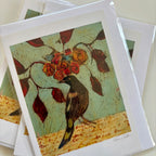Black Bird Notecard
