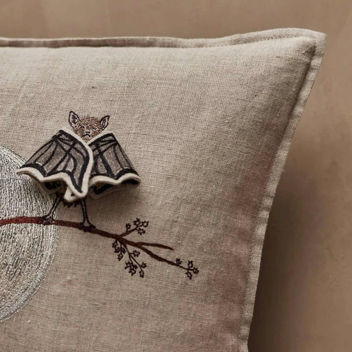 Bat Branch Pillow