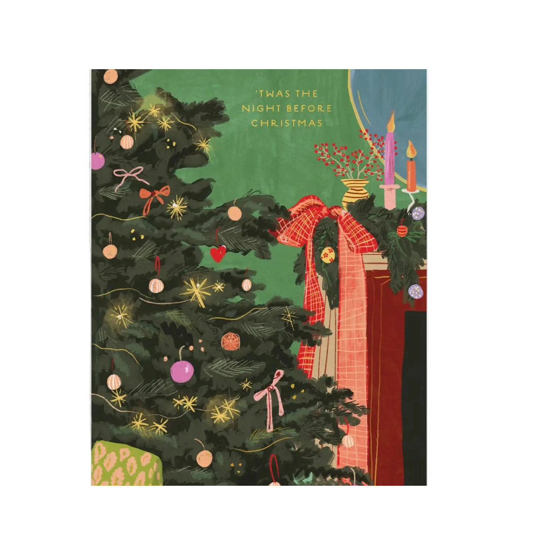 Night Before Christmas Holiday Card