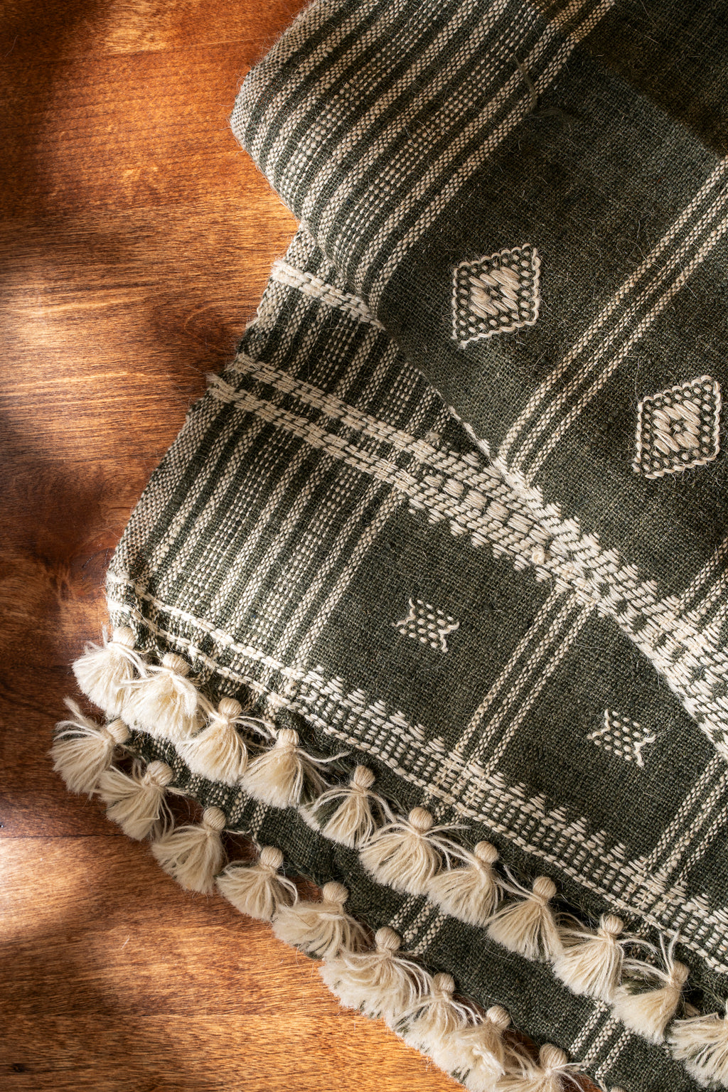 Bhujodi Wool Table Runner