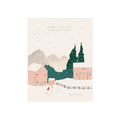 Snow Chickens Holiday Card