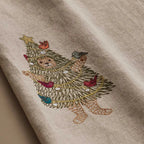 Christmas Tree Bear Tea Towel