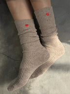 Embroidered Snow Sock