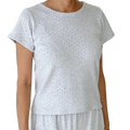 Le Bon Pointelle Baby Tee