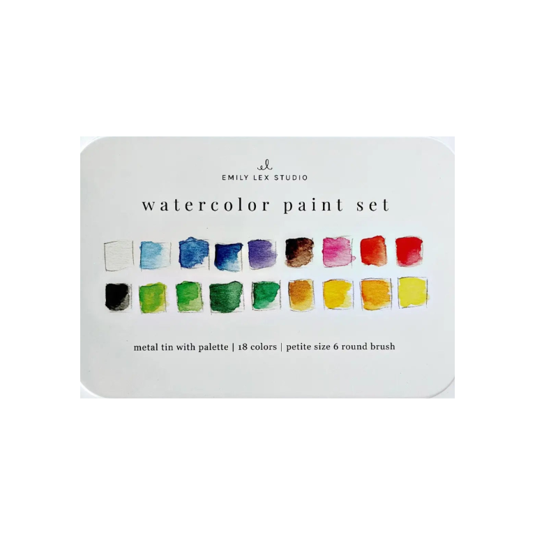 Watercolor Paint Set