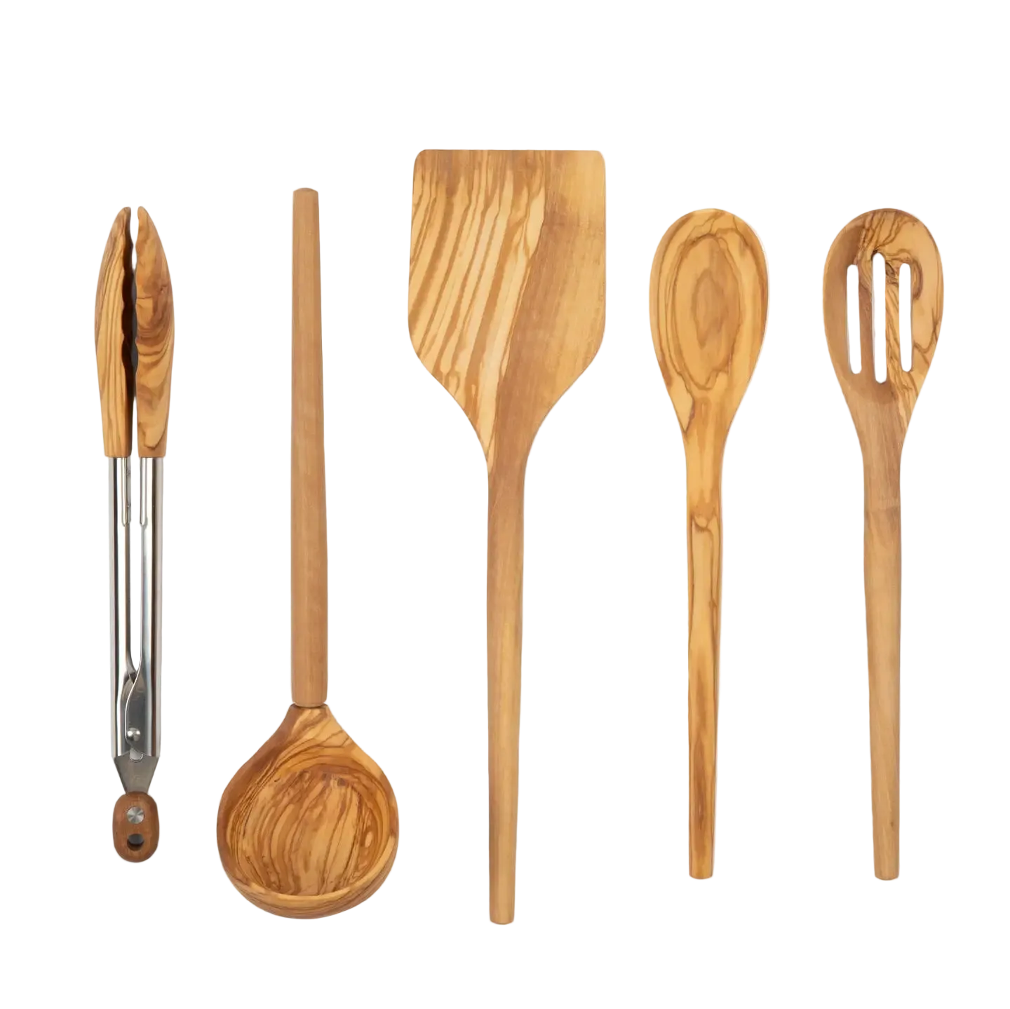 Olive Wood Utensils Set
