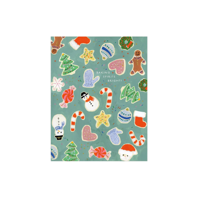 Christmas Cookies Holiday Card