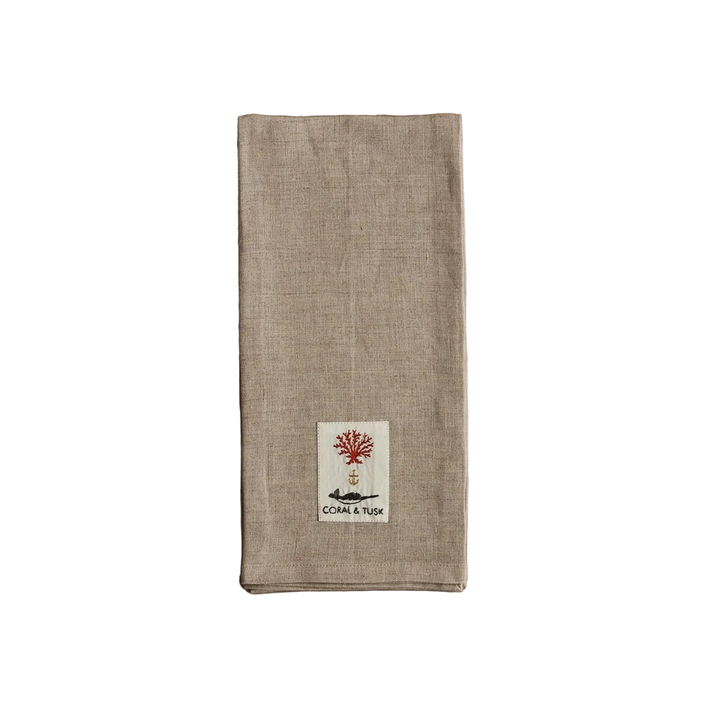 Christmas Cardinals Tea Towel