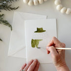 Warm and Cozy Paintable Notecards