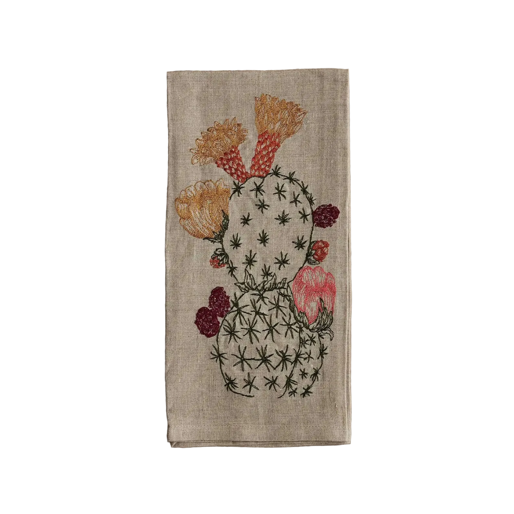 Prickly Pear Tea Towel