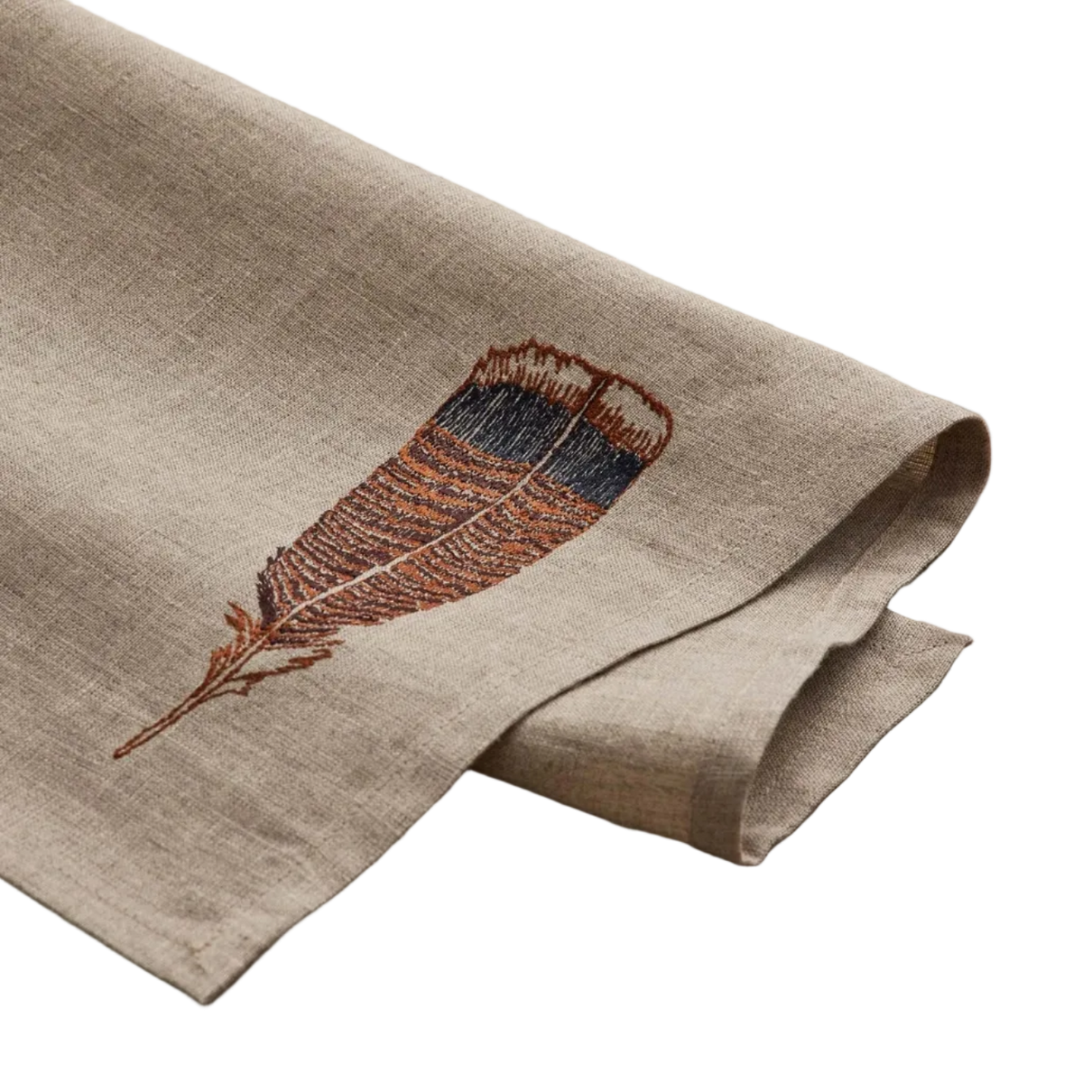 Turkey Feather Dinner Napkin/Towel