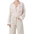 Kayla Shrunken in Linen