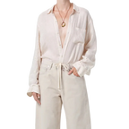 Kayla Shrunken in Linen