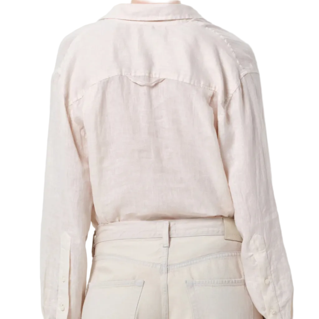 Kayla Shrunken in Linen