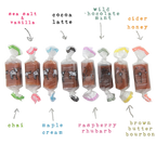 Goat Milk Caramels, Mixed Flavors