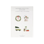 Christmas Cheer Paintable Notecards