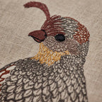 Desert Quail Pillow
