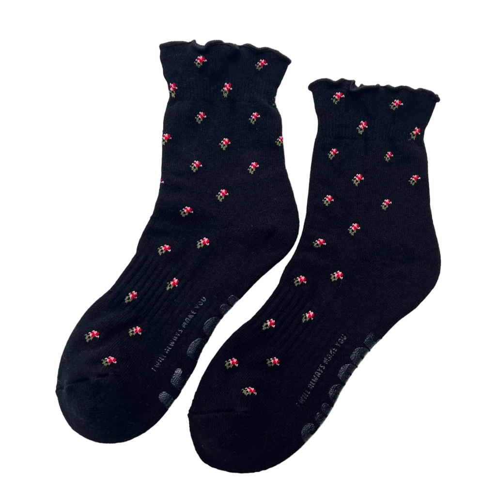 Le Bon Ruffle Crew Sock