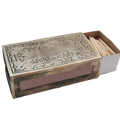 Stamped Silver Matchbox