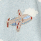 Airplane Knit Pullover Set