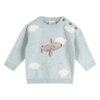 Airplane Knit Pullover Set