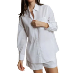 Avalon Poplin Button Down
