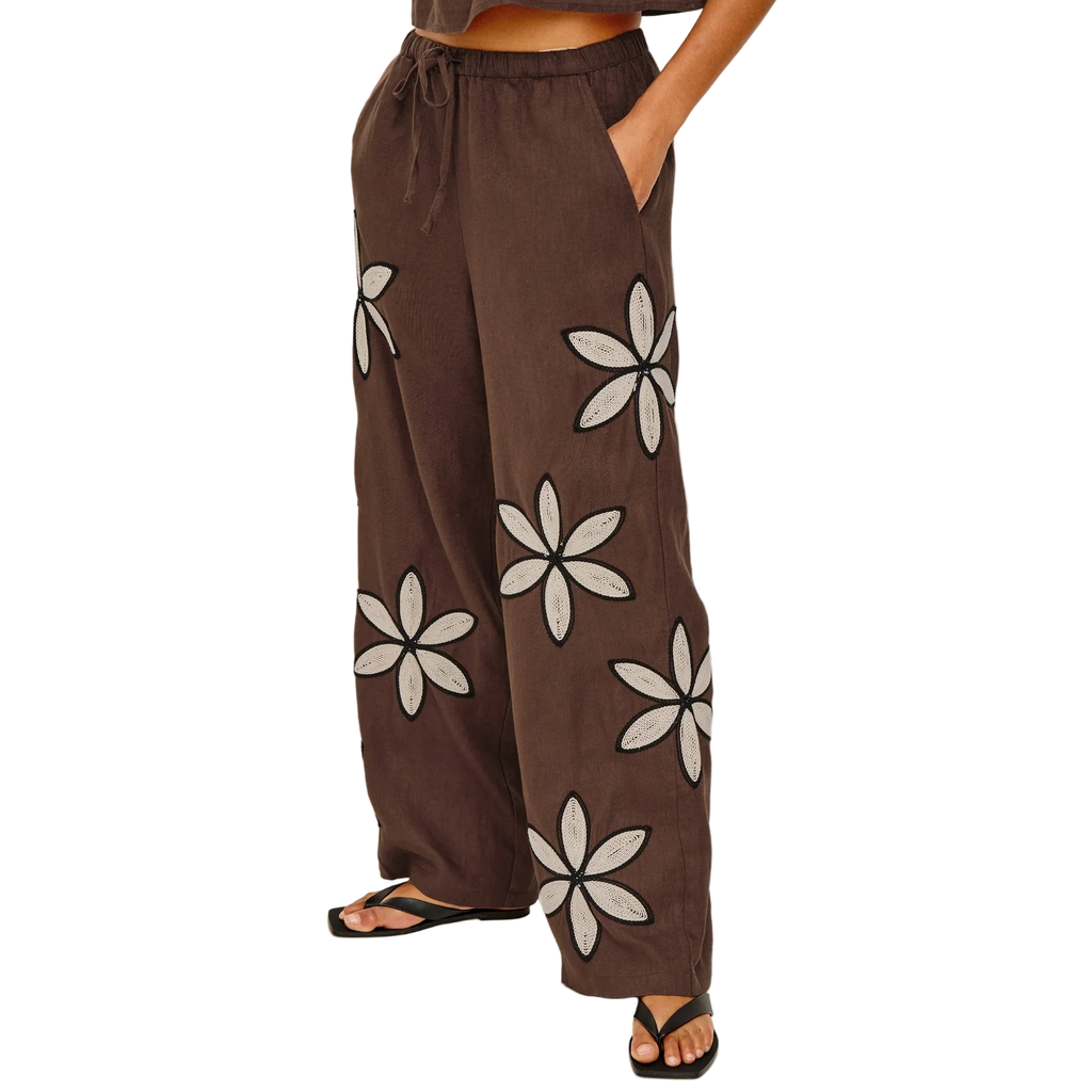 Emmie Embroidered Pant