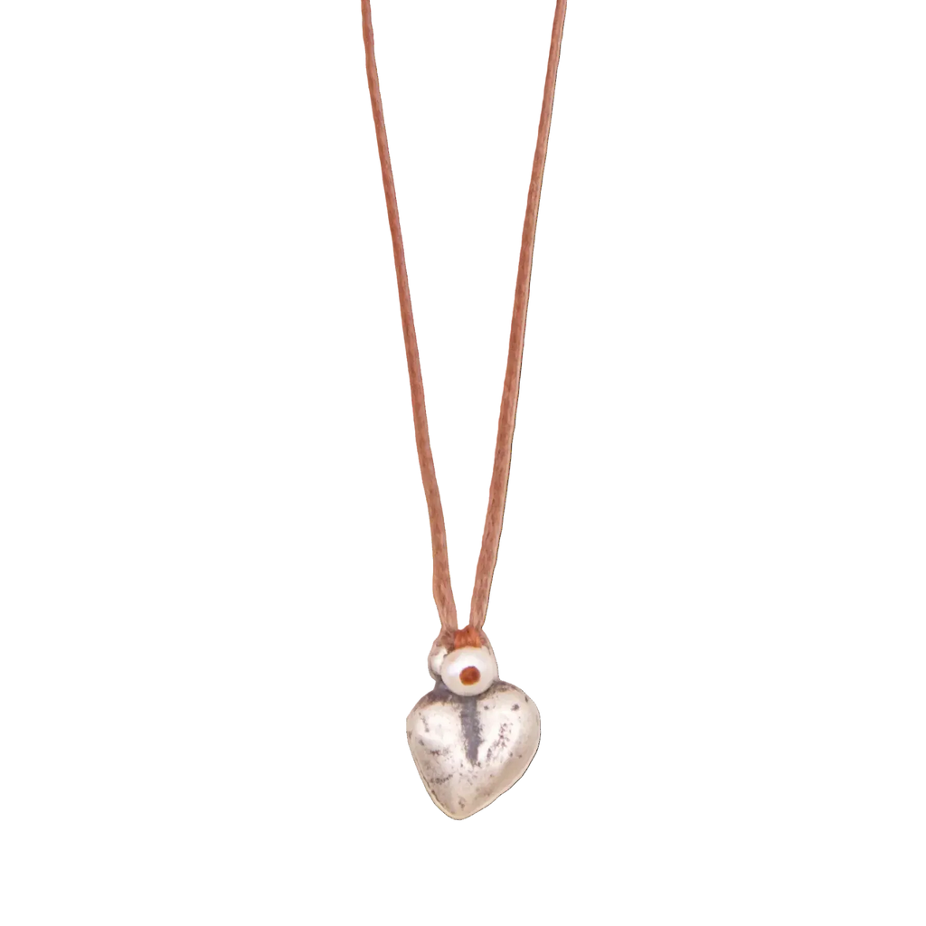 Silver Sweetheart Milagro Necklace