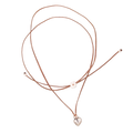 Silver Sweetheart Milagro Necklace