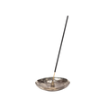Stamped Silver Incense Holder