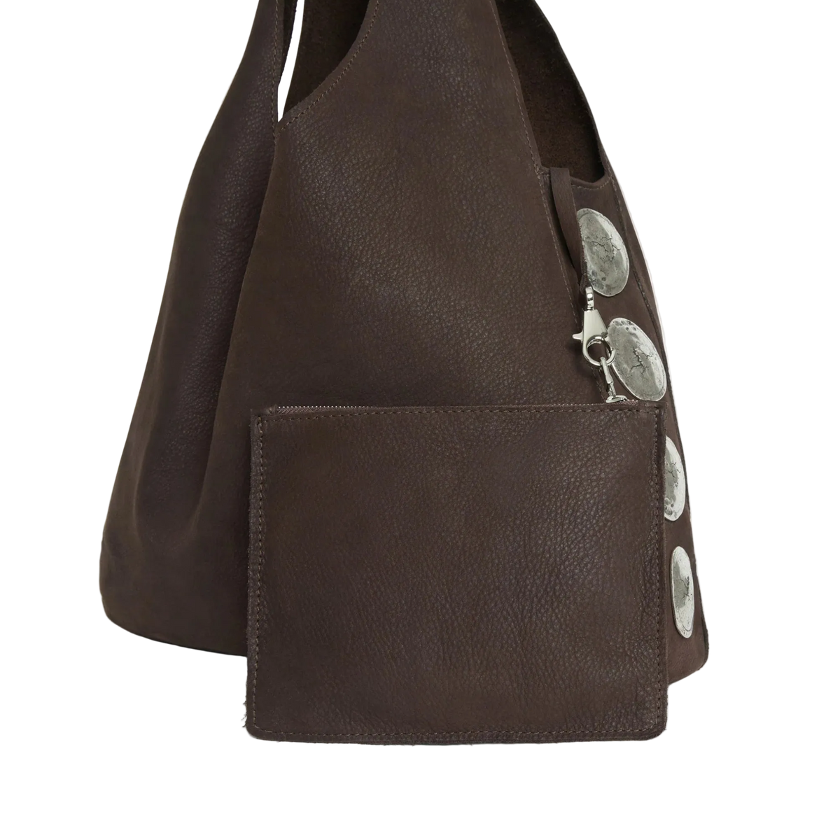 Rhea Hobo Bag, Coffee